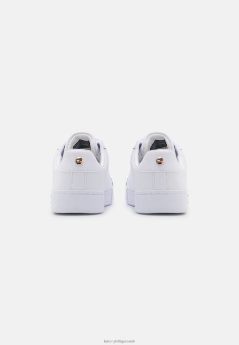 reljeefsed monogrammi treenerid RJV624473 valge kuld Tommy Hilfiger