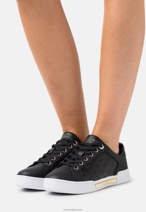 reljeefsed monogrammi treenerid RJV627238 must kuld Tommy Hilfiger