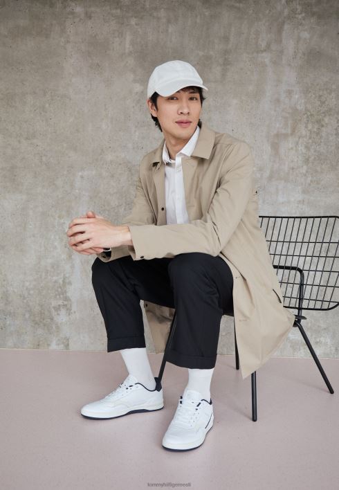 retro court mix cupsole trenažöörid RJV625530 valge Tommy Hilfiger