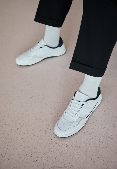 retro court mix cupsole trenažöörid RJV625530 valge Tommy Hilfiger