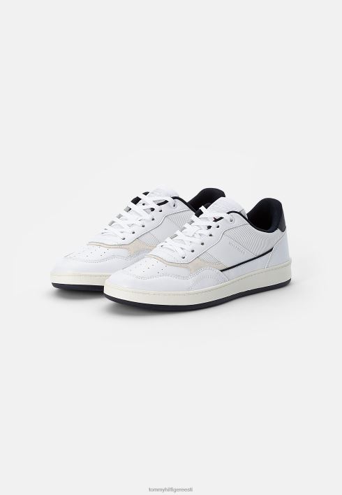 retro court mix cupsole trenažöörid RJV625530 valge Tommy Hilfiger