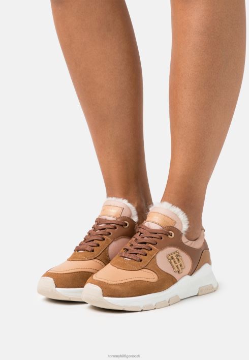 soojajoonelised jooksjatreenerid RJV624986 khaki unistus Tommy Hilfiger