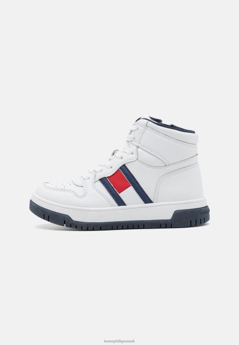 unisex kõrged trenažöörid RJV624449 valge Tommy Hilfiger