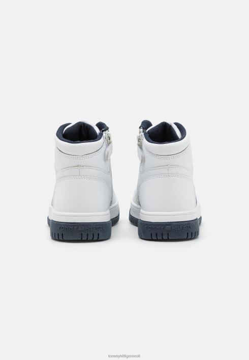unisex kõrged trenažöörid RJV624449 valge Tommy Hilfiger
