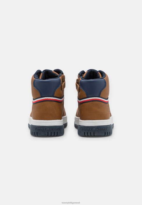 unisex kõrged trenažöörid RJV624522 tubakas/sinine Tommy Hilfiger
