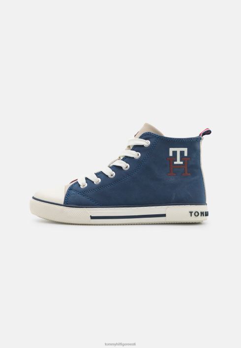 unisex kõrged trenažöörid RJV624962 sinine/bordoo Tommy Hilfiger