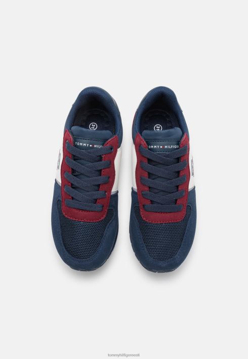unisex treenerid RJV626058 sinine/bordeaux/valge Tommy Hilfiger