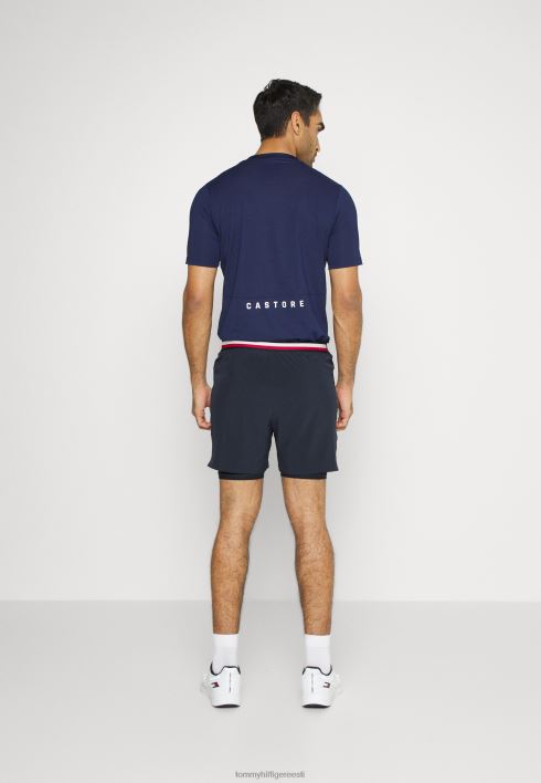 hädavajalikud treening lühikesed spordipüksid RJV628808 kõrbe taevas Tommy Hilfiger