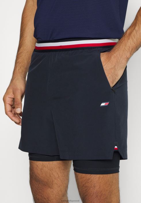 hädavajalikud treening lühikesed spordipüksid RJV628808 kõrbe taevas Tommy Hilfiger