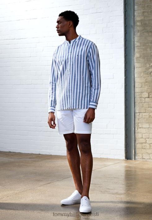 harlemi vööga lühikesed püksid RJV624045 optika valge Tommy Hilfiger