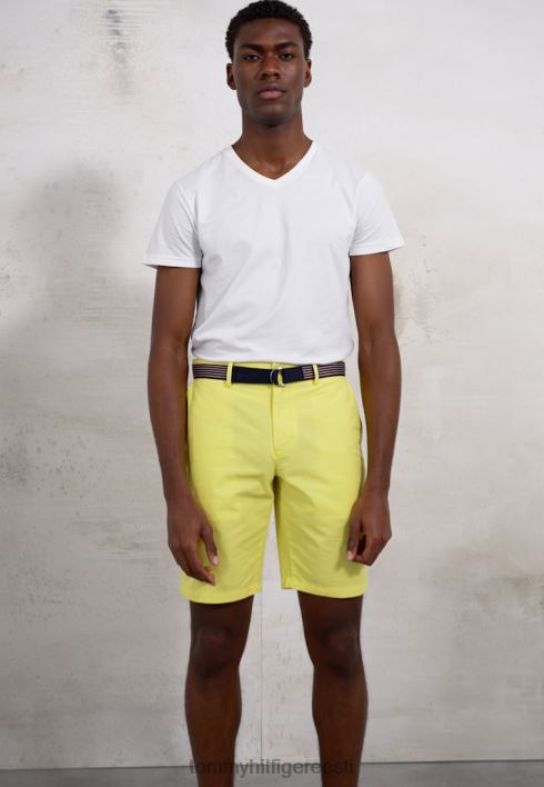 harlemi vööga lühikesed püksid RJV624765 tsitruseline kollane Tommy Hilfiger