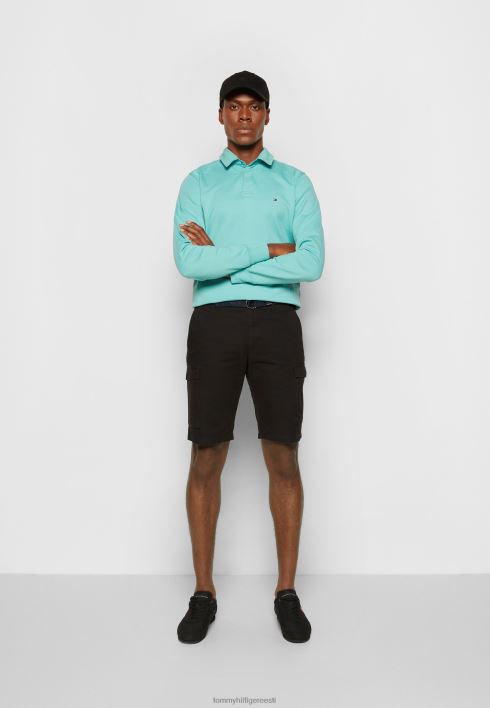 john cargo turvavöö lühikesed püksid RJV625836 must Tommy Hilfiger