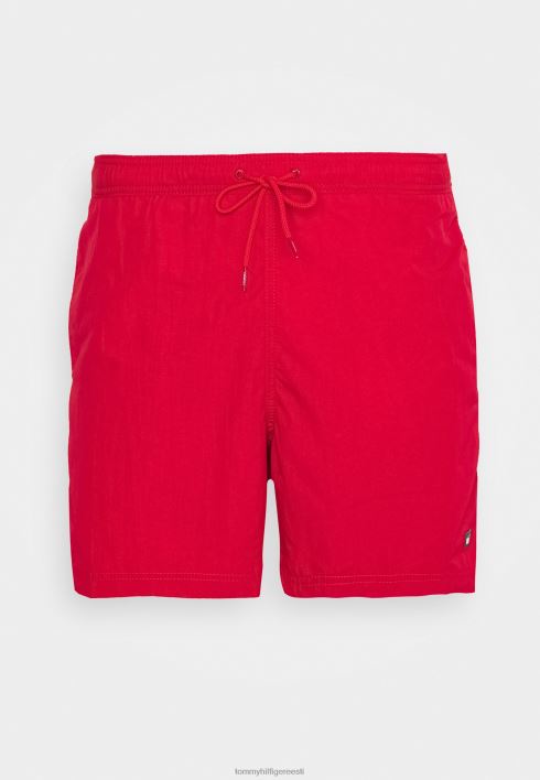 keskmise nööriga ujumispüksid RJV624563 punane Tommy Hilfiger