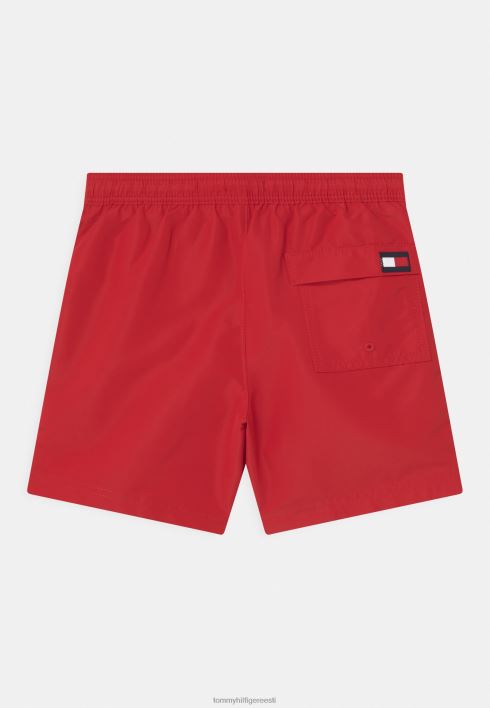keskmise nööriga ujumispüksid RJV625335 punane Tommy Hilfiger