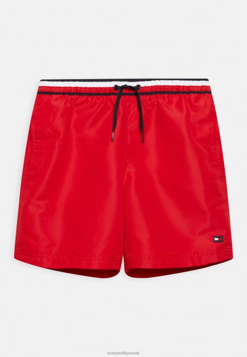 keskmise nööriga ujumispüksid RJV625986 esmane punane Tommy Hilfiger