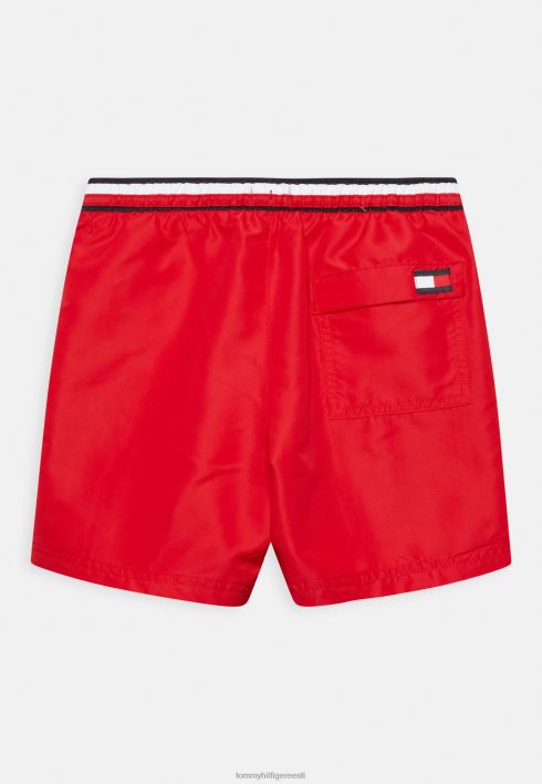 keskmise nööriga ujumispüksid RJV625986 esmane punane Tommy Hilfiger