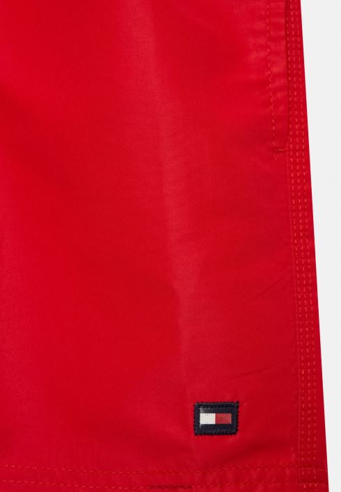 keskmise nööriga ujumispüksid RJV625986 esmane punane Tommy Hilfiger