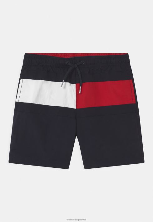 keskmise nööriga ujumispüksid RJV626048 sinine Tommy Hilfiger