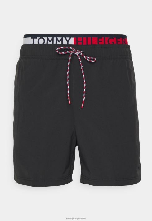keskmise nööriga ujumispüksid RJV627966 must Tommy Hilfiger