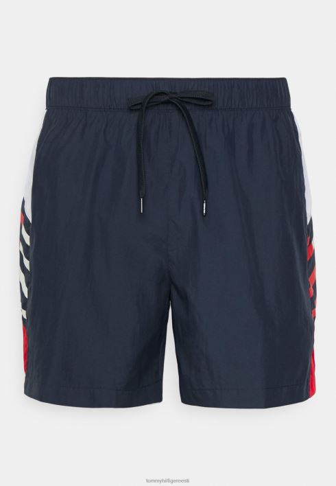 keskmise nööriga ujumispüksid RJV628409 kõrbe taevas Tommy Hilfiger
