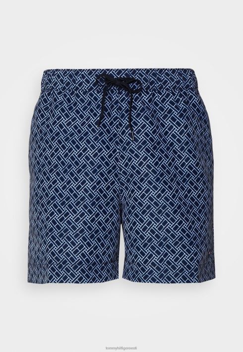 keskmised ujumispüksid RJV628402 sinine Tommy Hilfiger