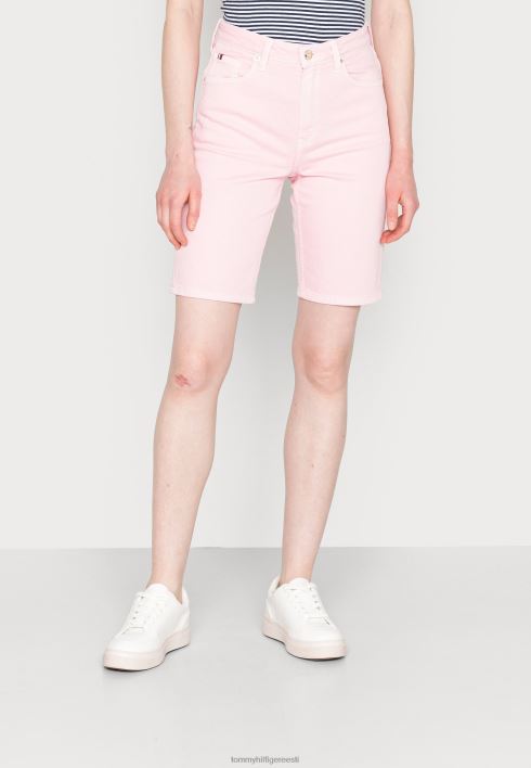 klassikalised sirged teksapüksid RJV625448 pastelne roosa Tommy Hilfiger