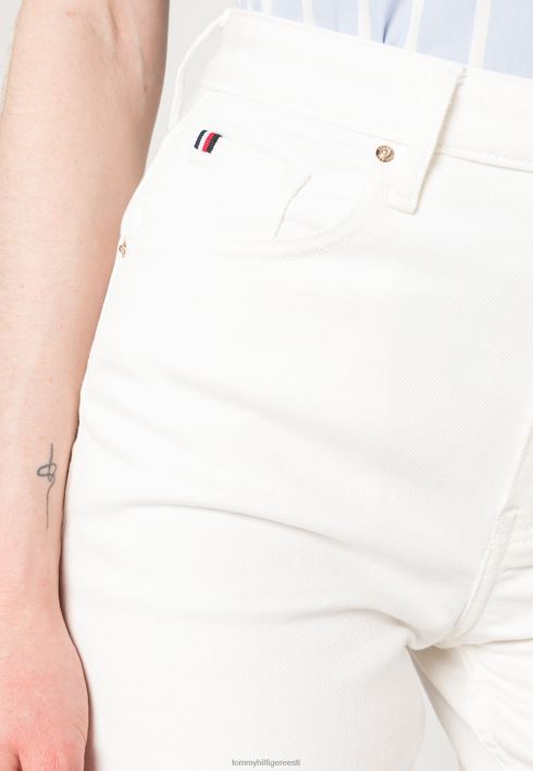 klassikalised sirged teksapüksid RJV625558 ekru Tommy Hilfiger