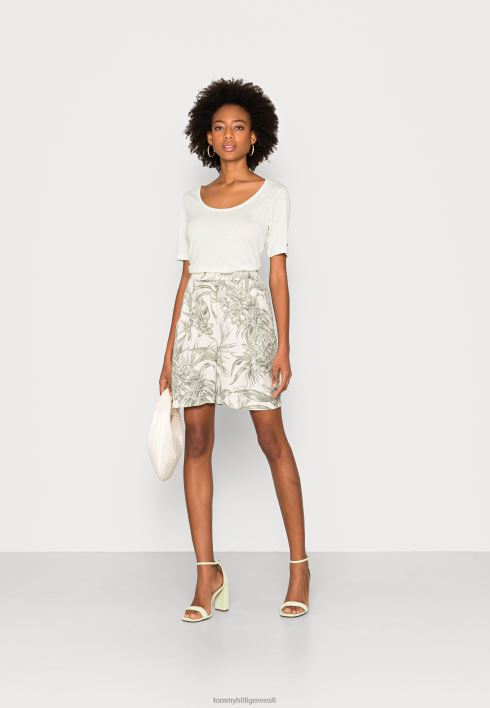 lühikesed püksid RJV626377 ananassisaar/ekru Tommy Hilfiger