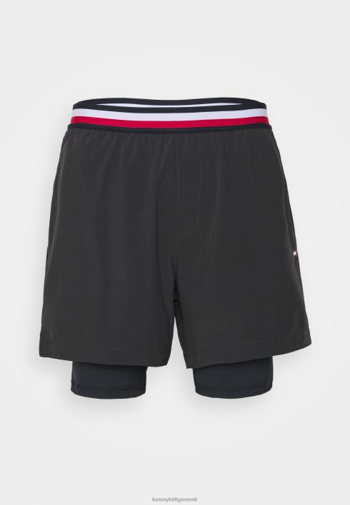 lühikesed spordipüksid RJV628817 must Tommy Hilfiger