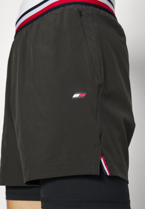 lühikesed spordipüksid RJV628817 must Tommy Hilfiger