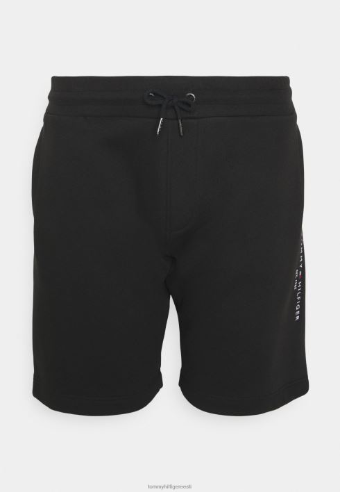logoga lühikesed püksid RJV625041 must Tommy Hilfiger
