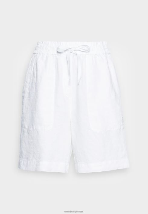 tõmba lühikesed püksid jalga RJV624911 valge Tommy Hilfiger