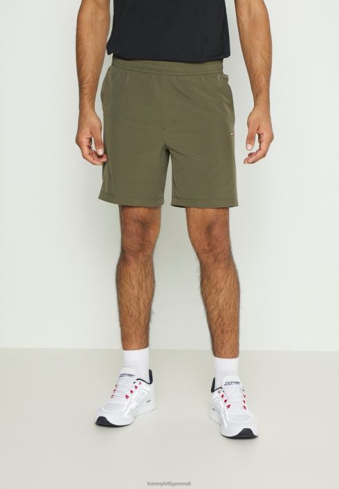 teiptreening lühikesed spordipüksid RJV626281 armee roheline Tommy Hilfiger