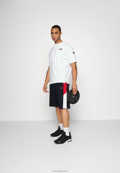 värviblokiga lühikesed spordipüksid RJV625865 kõrbe taevas Tommy Hilfiger