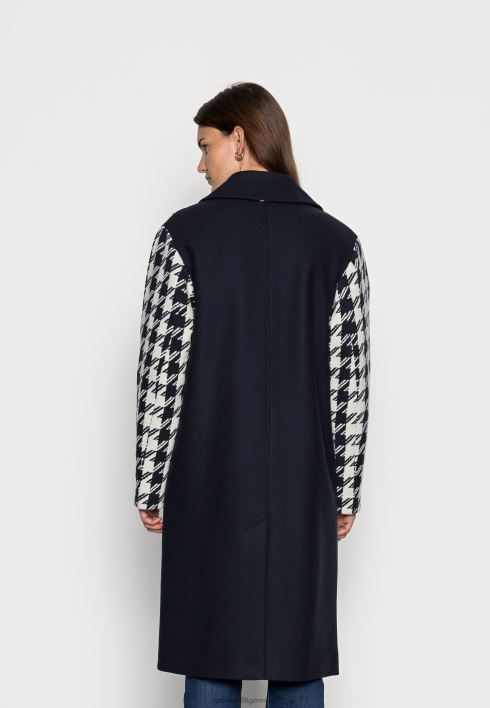blend houndstooth coat klassikaline karv RJV626088 taevas / ecru Tommy Hilfiger