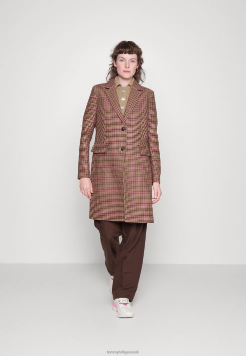 check classic mantel klassikaline mantel RJV625604 karjane/magenta Tommy Hilfiger