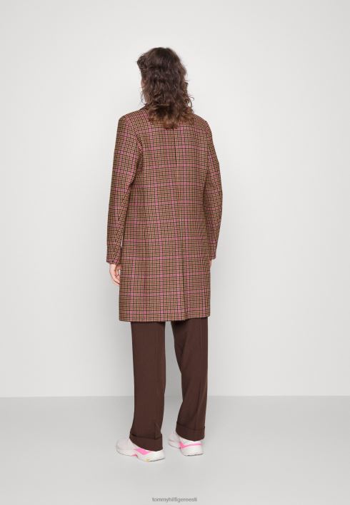 check classic mantel klassikaline mantel RJV625604 karjane/magenta Tommy Hilfiger