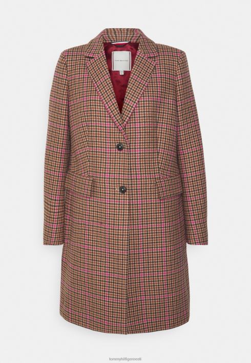 check classic mantel klassikaline mantel RJV625604 karjane/magenta Tommy Hilfiger