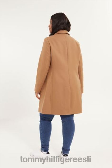curve villasegu klassikaline mantel RJV623457 pruun Tommy Hilfiger