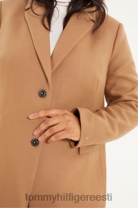 curve villasegu klassikaline mantel RJV623457 pruun Tommy Hilfiger