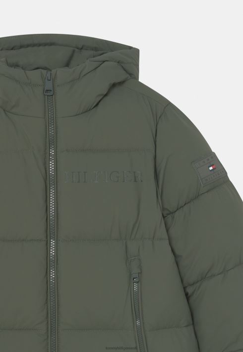 kõrge talvejope RJV626504 avalon roheline Tommy Hilfiger