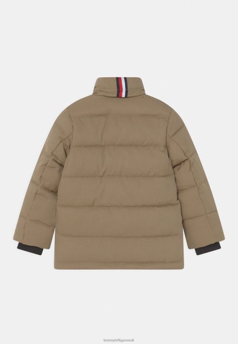 kalasabapuhv talvemantel RJV624009 klassikaline khaki Tommy Hilfiger