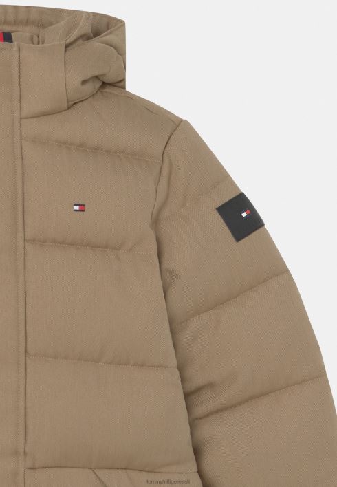 kalasabapuhv talvemantel RJV624009 klassikaline khaki Tommy Hilfiger