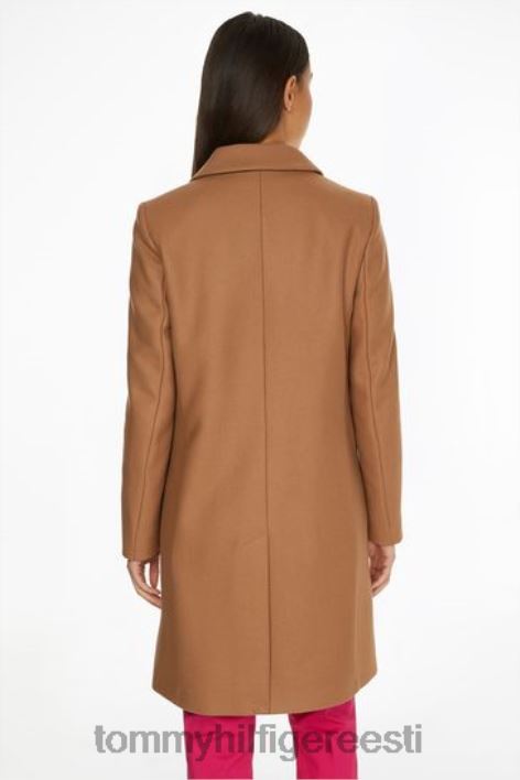 klassikaline villasegu mantel RJV622986 pruun Tommy Hilfiger