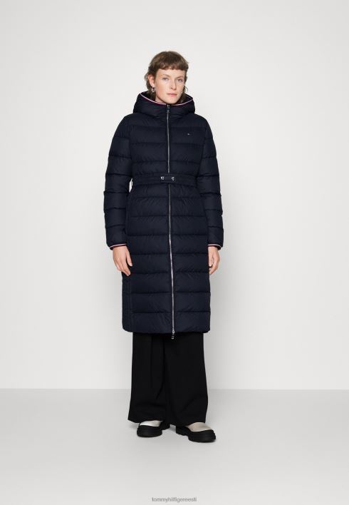 naiselik maxi talvejope RJV624966 kõrbe taevas Tommy Hilfiger