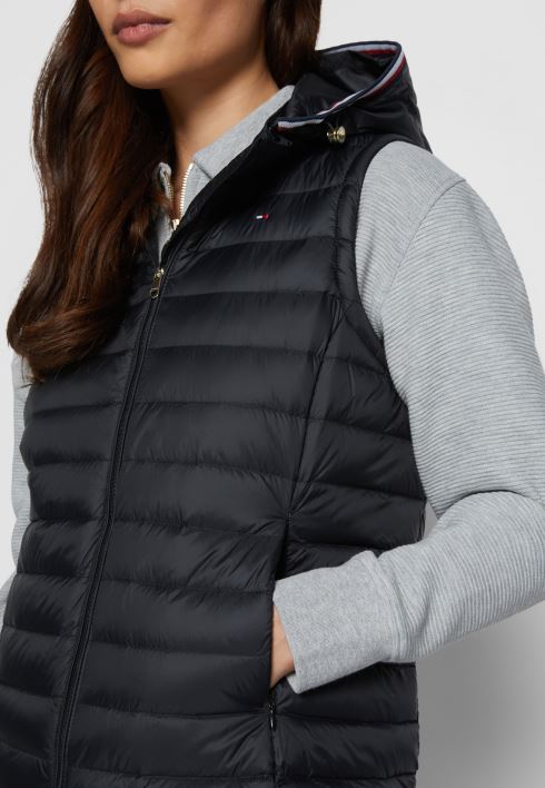 pärandi vest RJV624232 must Tommy Hilfiger