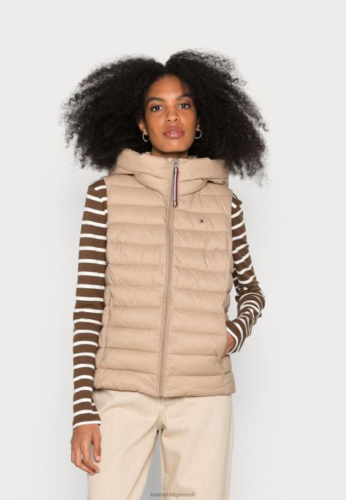 sorona logoga vest vest RJV624938 beež Tommy Hilfiger