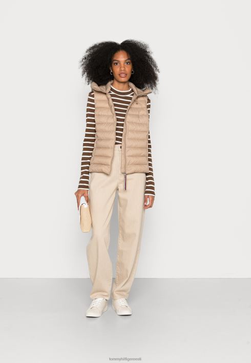 sorona logoga vest vest RJV624938 beež Tommy Hilfiger