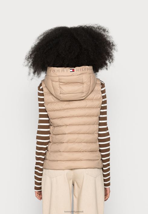 sorona logoga vest vest RJV624938 beež Tommy Hilfiger
