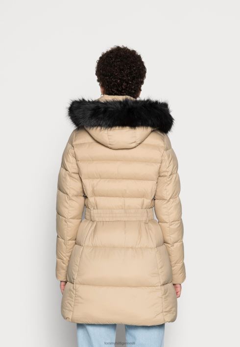 sorona polsterdatud vöömantel talvemantel RJV628646 beež Tommy Hilfiger